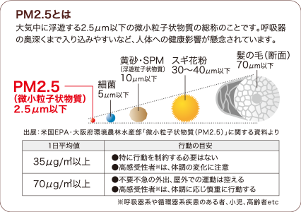 PM2.5とは