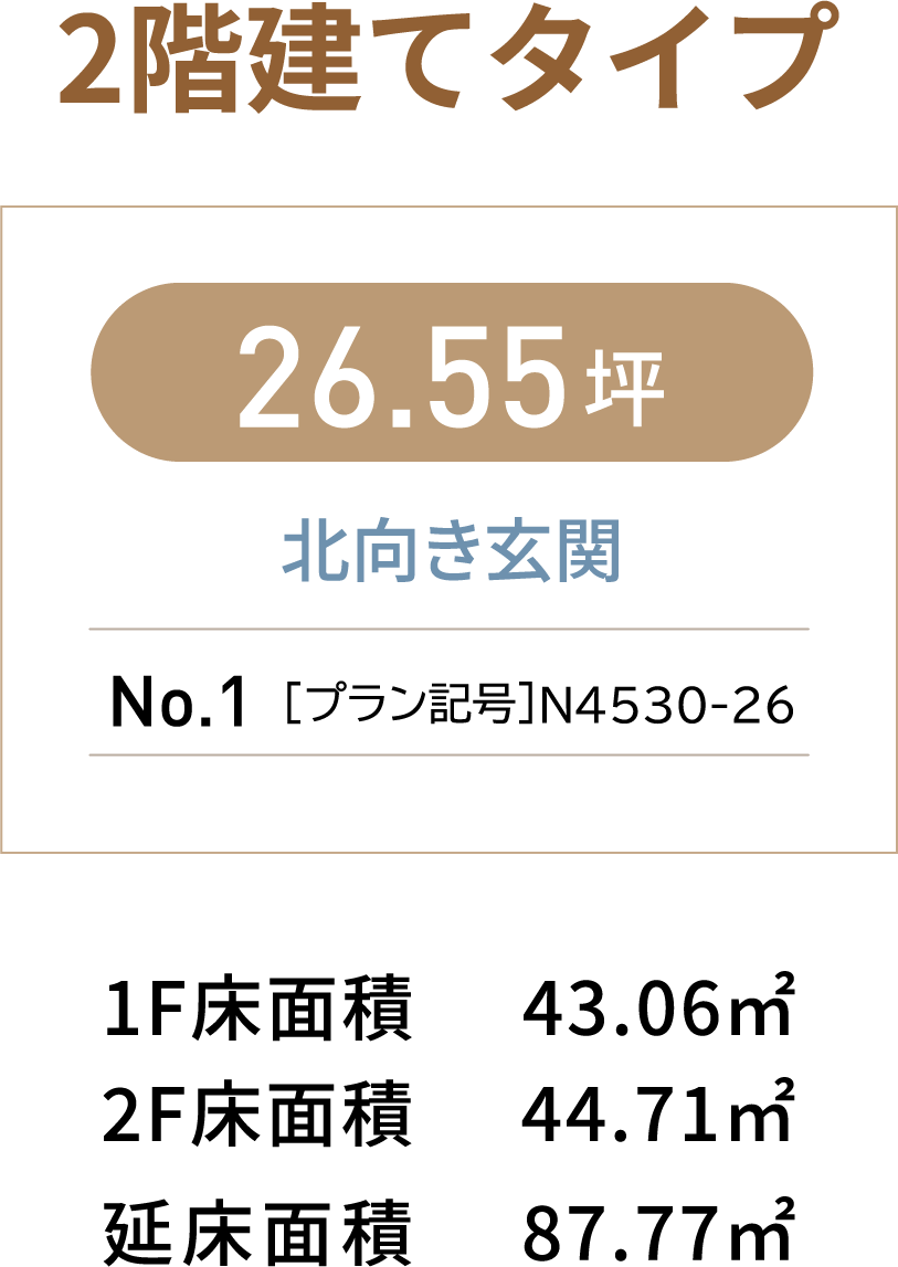 二階建てタイプ