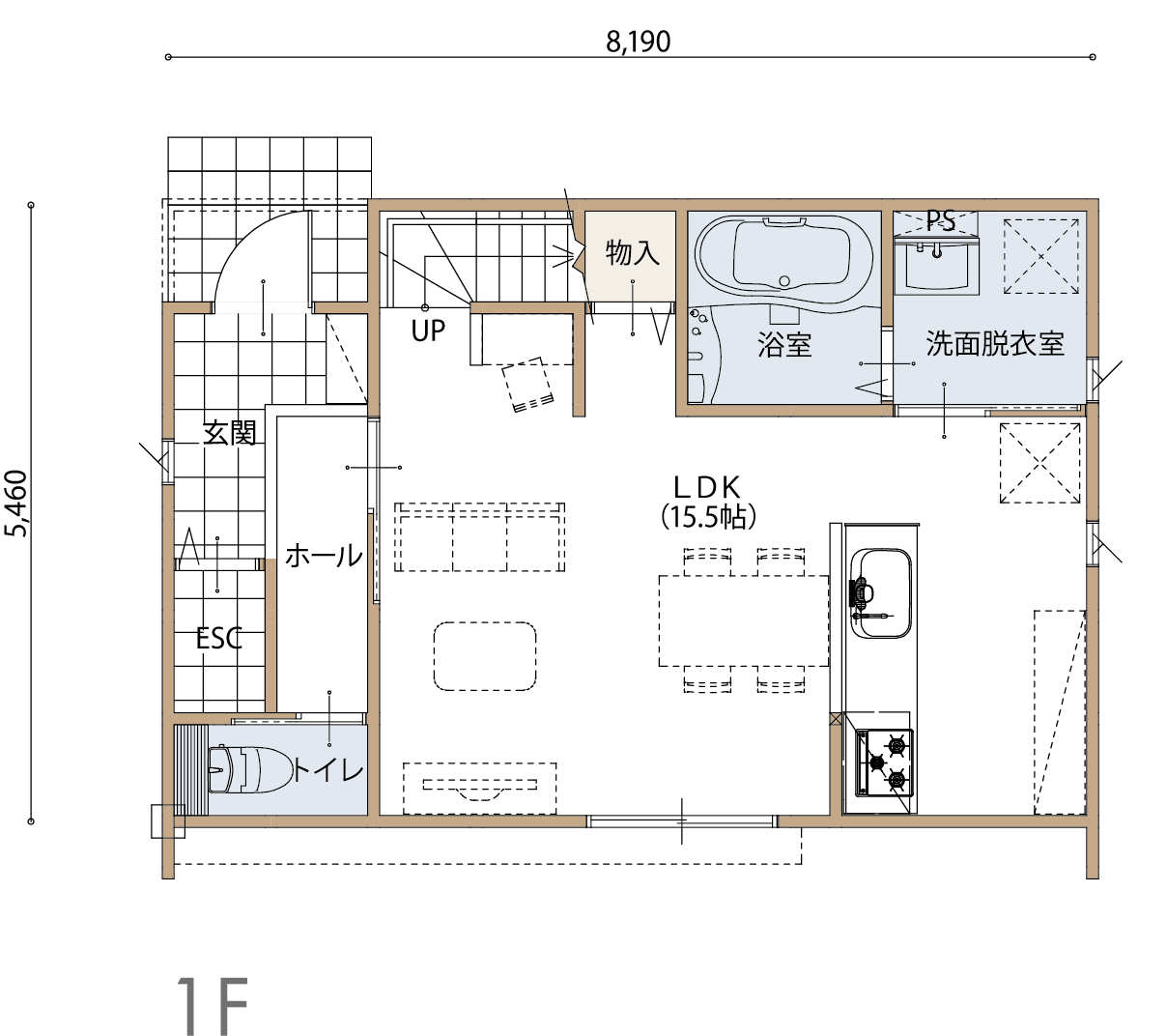 1F
