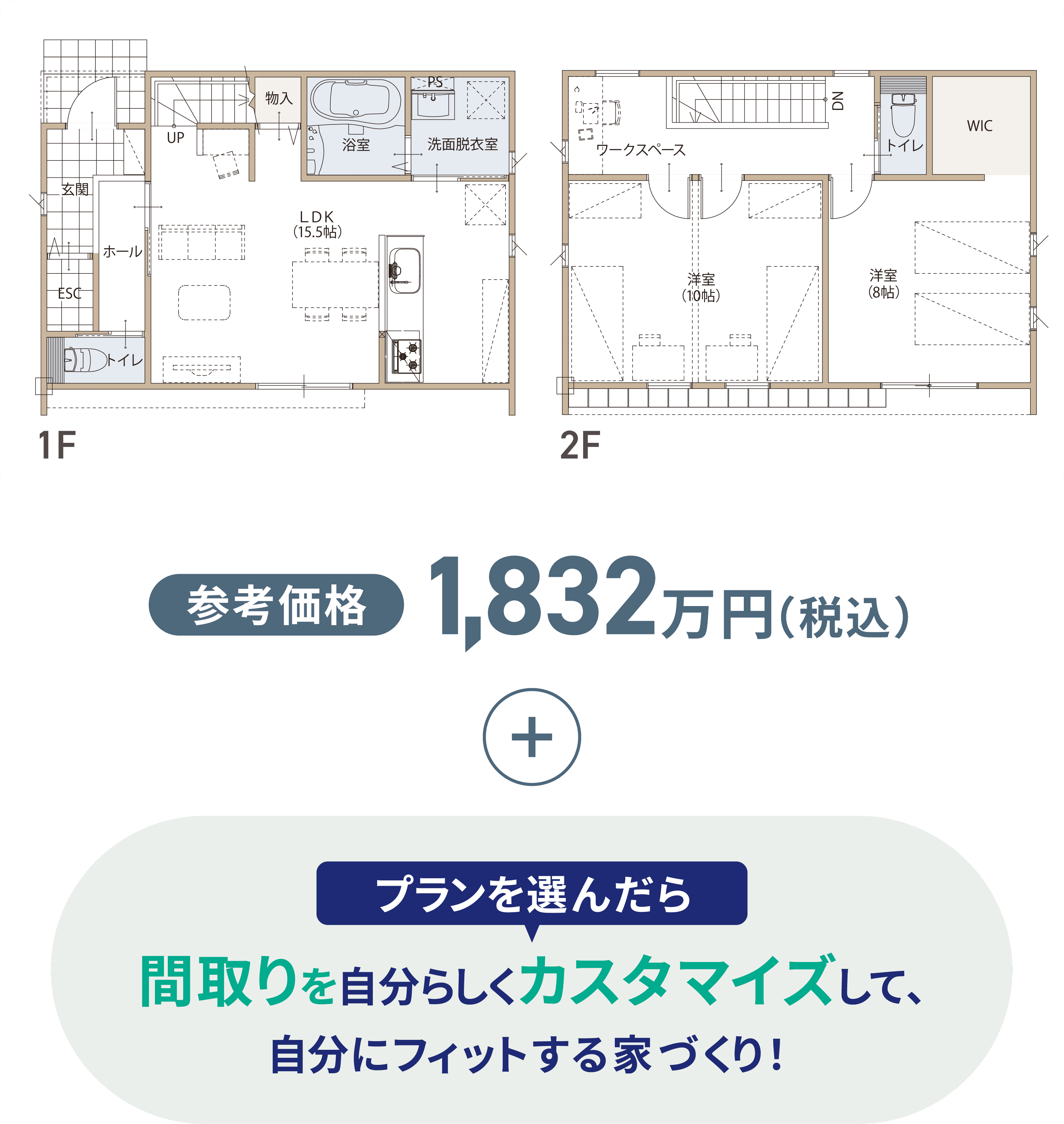 間取りを自分らしくカスタマイズして自分にフィットする家づくり