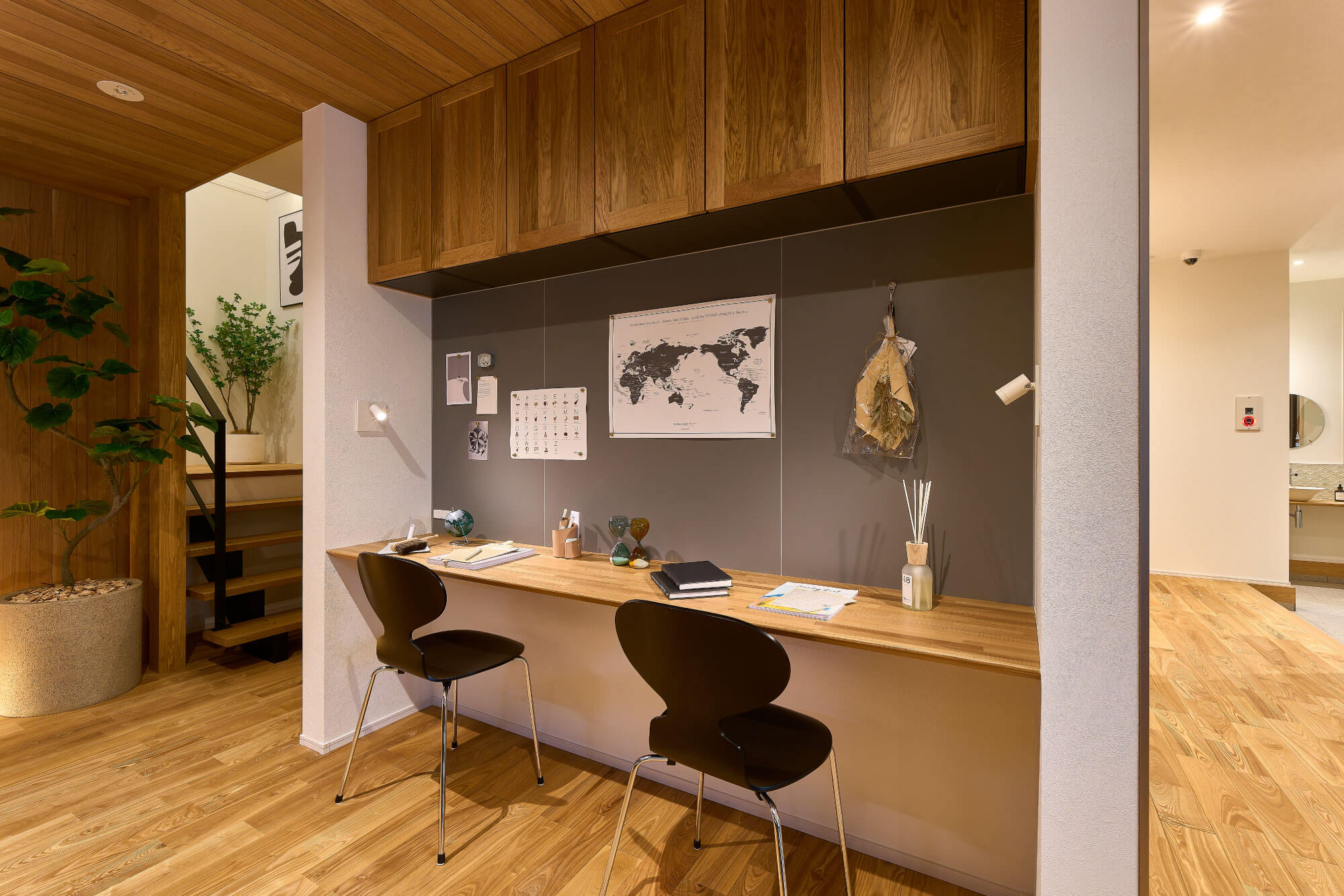 家族で使えるマルチなスタディスペース