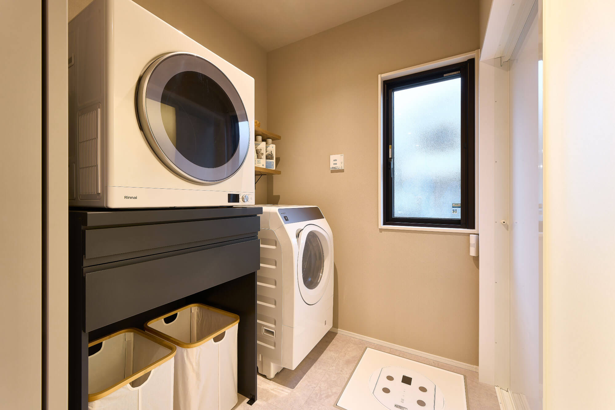 365日いつでもスムーズな洗濯動線
