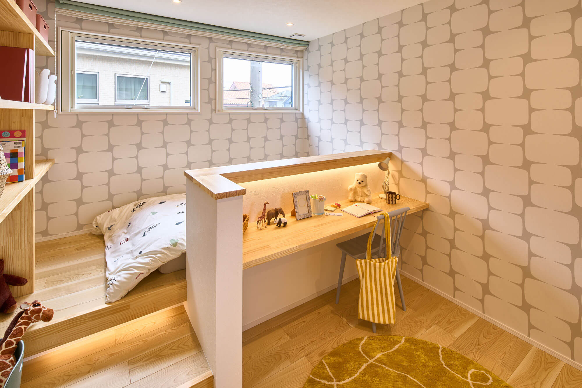 成長を育む立体的な子ども部屋
