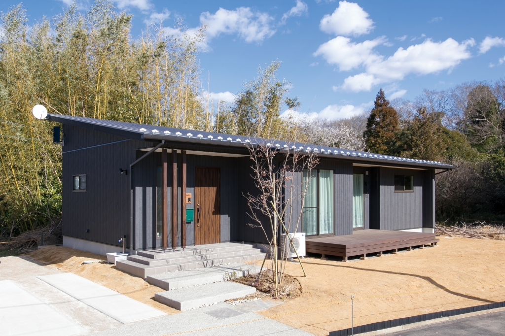 アンティーク和モダンの平屋 茨城県の建築実例 注文住宅のアルネットホーム
