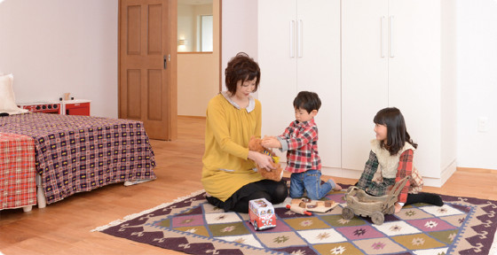 巣立つ子ども部屋