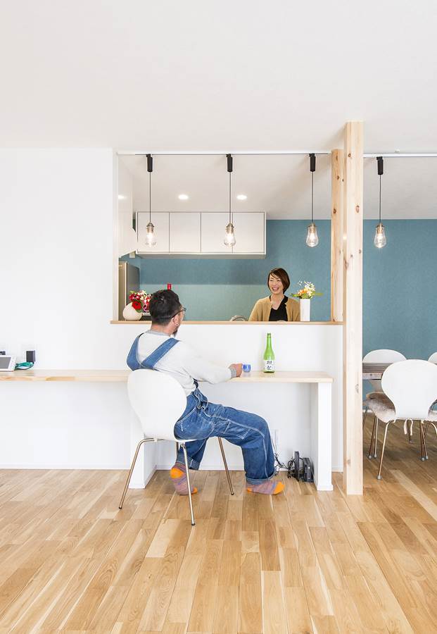 カフェをイメージした平屋 群馬県の建築実例 注文住宅のアルネットホーム